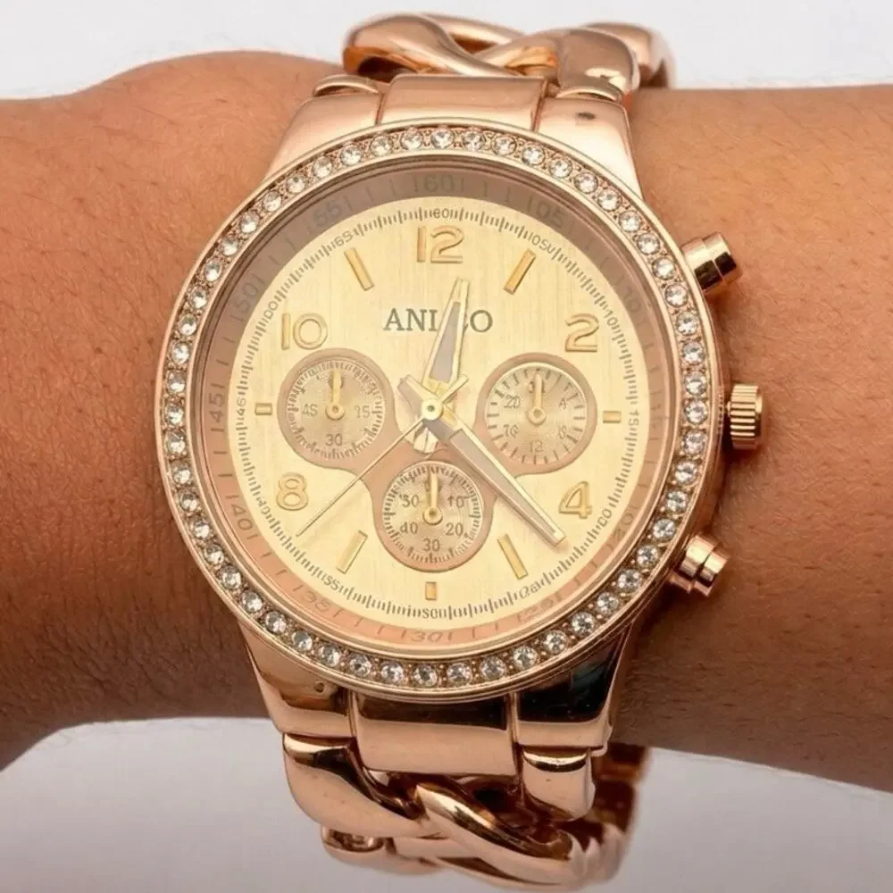 Gold Anleo Men’s Watch
